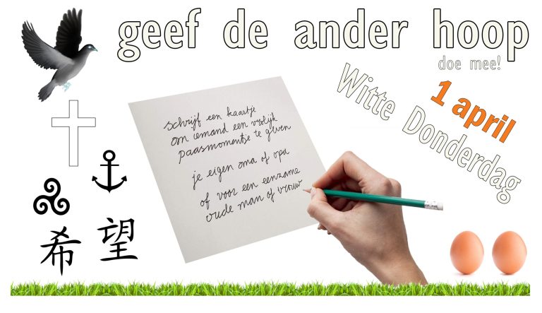 “Geef de ander hoop”